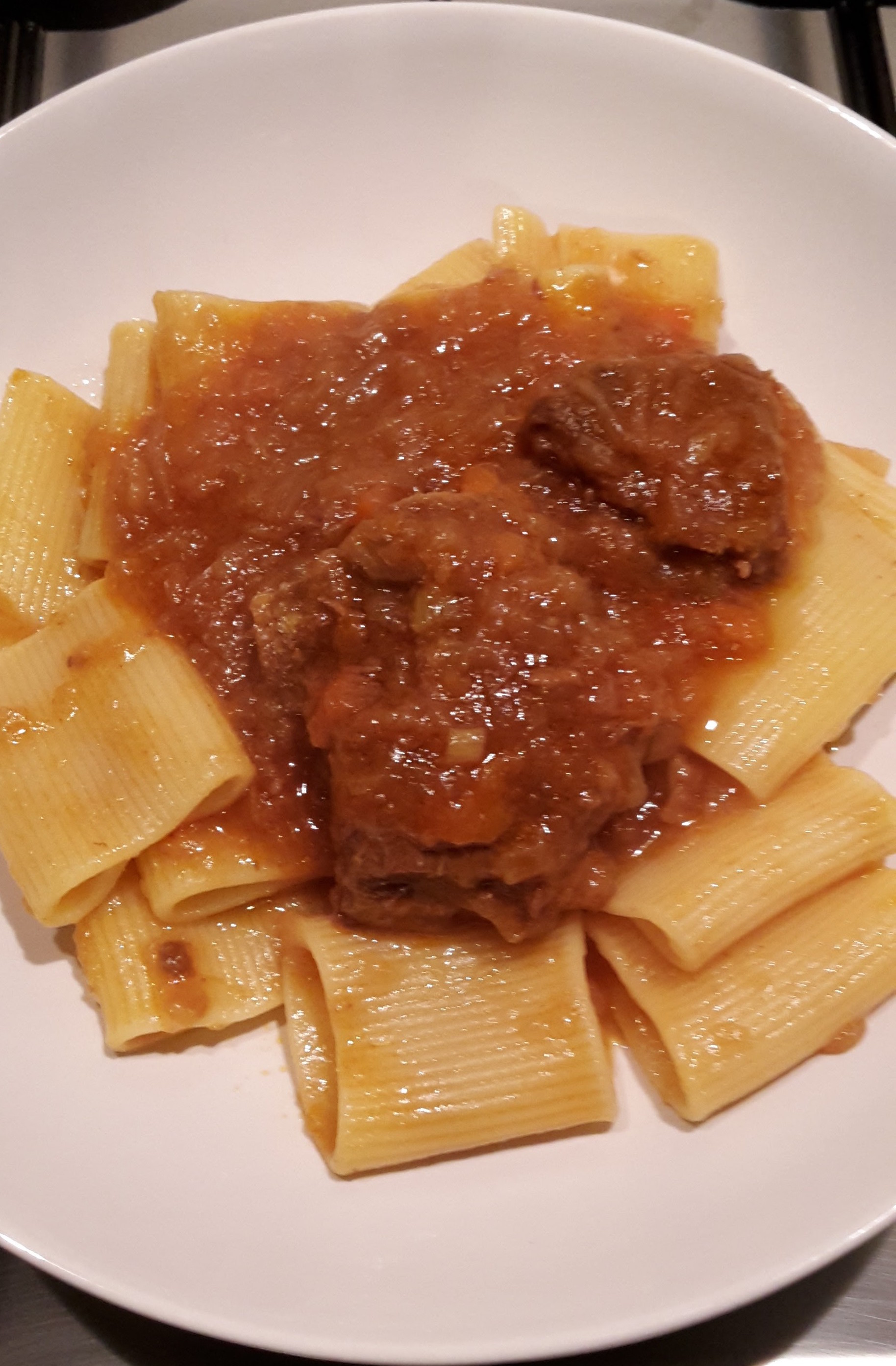 paccheri alla genovese