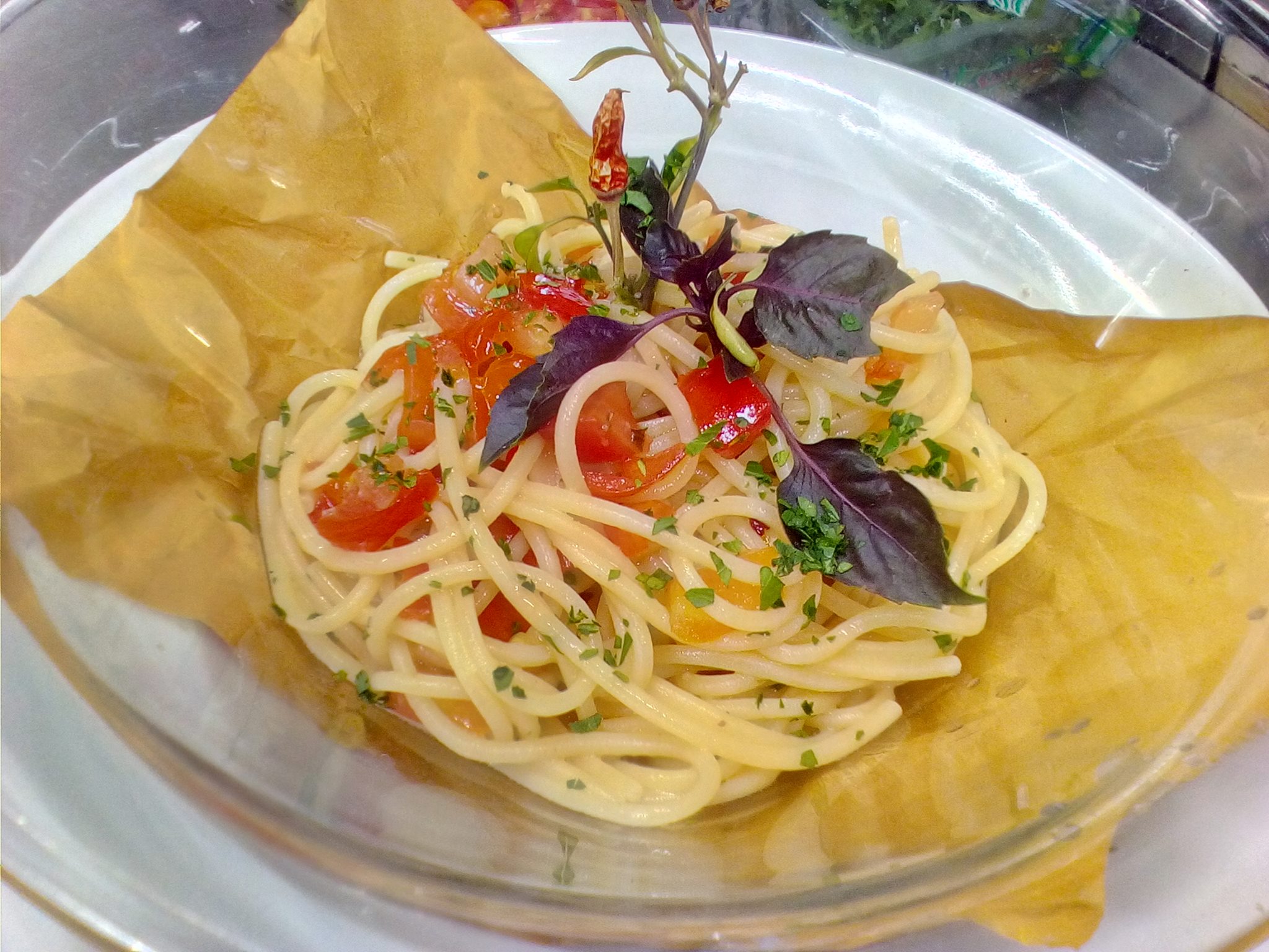 Spaghetti con Colatura di Alici di Cetara