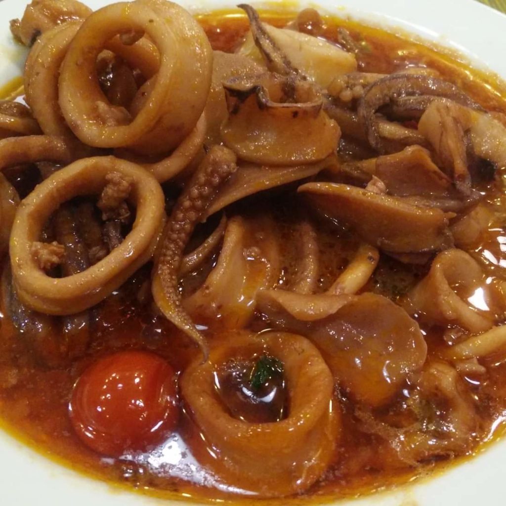 Calamari al tamarindo