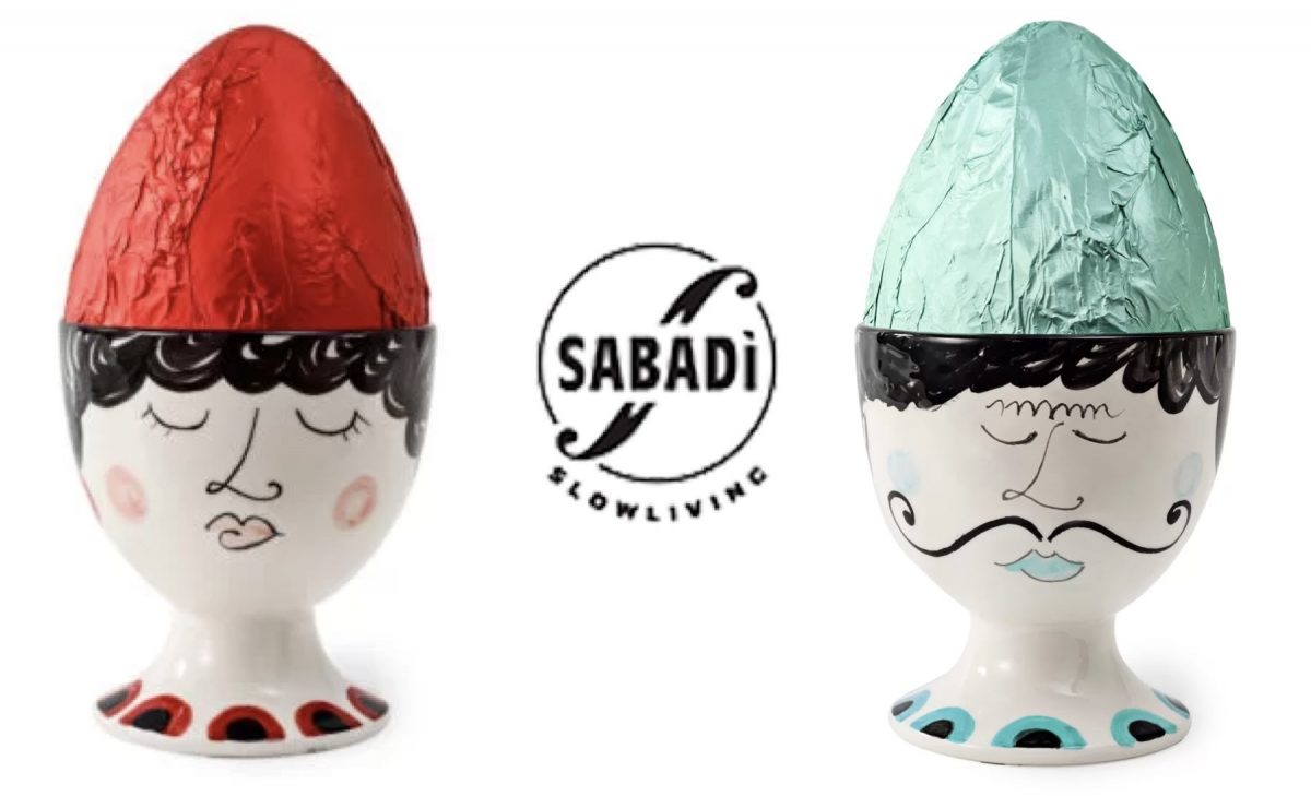 Uova di Pasqua di cioccolato Sabadì