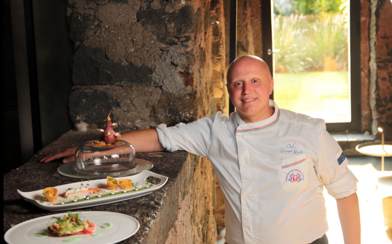 Lo chef Giuseppe Raciti