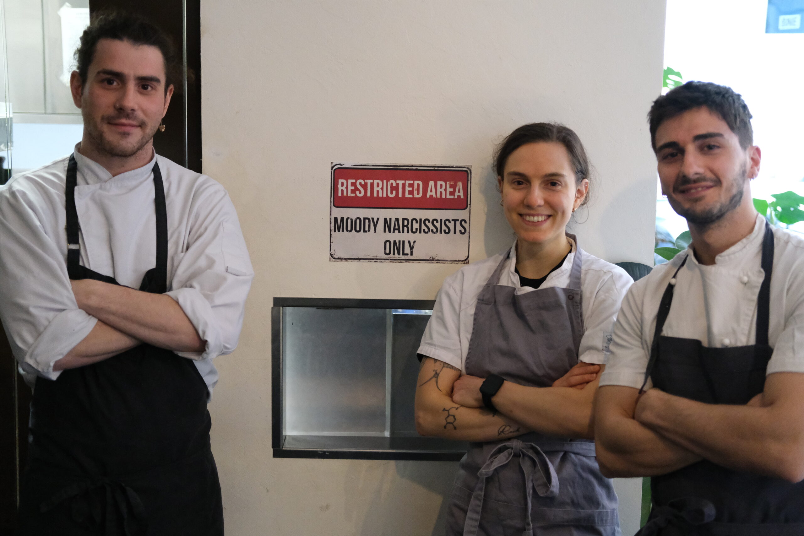 Hygge Chef Nicola Cingolani, Pastry Chef Silvia Radaelli, Sous Chef Daniele Gamarro
