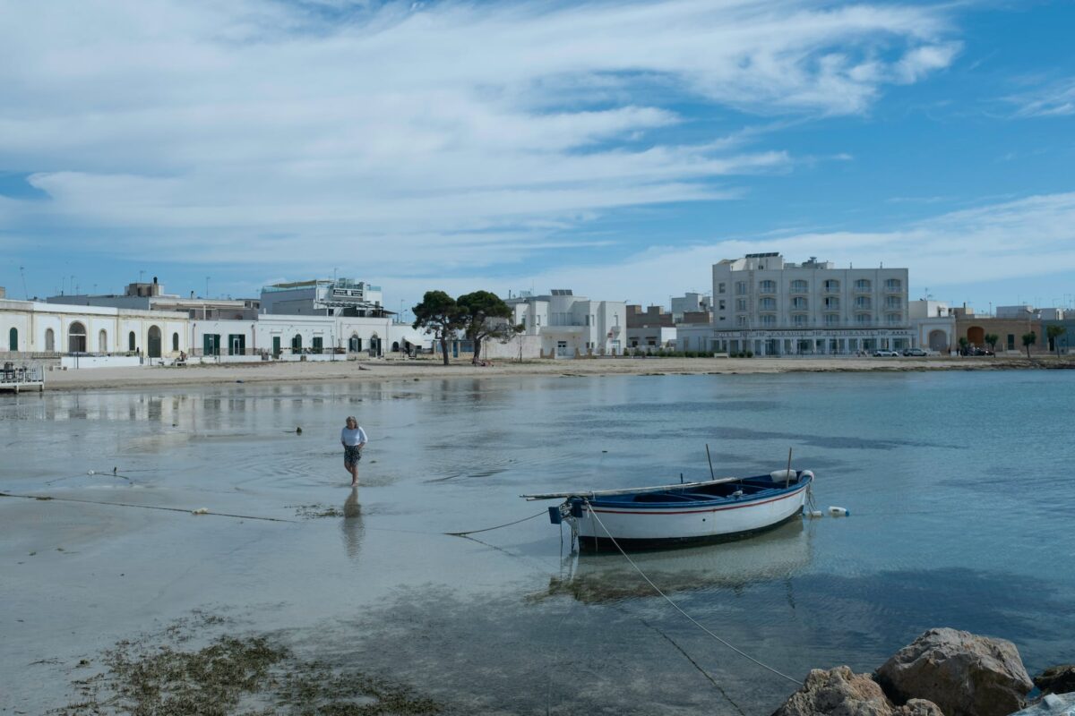 the seaside at salento italy