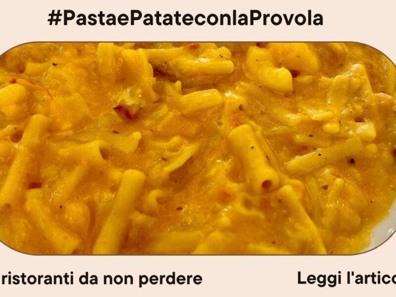 Pasta e patate con la provola