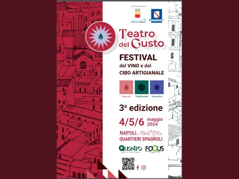 Arriva a Napoli ai Quartieri Spagnoli il Teatro del Gusto